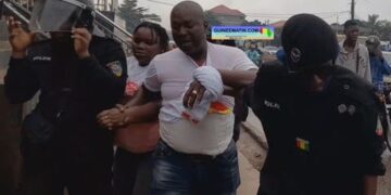 Manifestation contre la LONAGUI : des employés de Guinée Games arrêtés au…