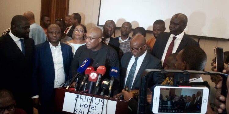 Dialogue politique : Les coalitions les plus représentatives pour un premier pas