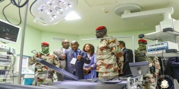 Guinée : Le président de la transition inaugure le Centre Hospitalo-Universitaire (CHU) Donka