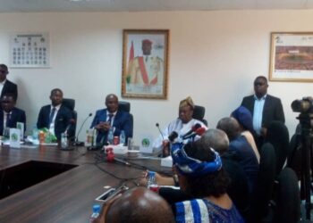 CAN 2025 : Une mission de la CAF séjourne en Guinée