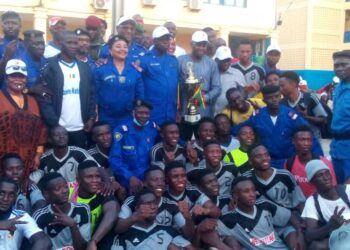 Football/Tournoi militaire et paramilitaire : Le trophée remporté par la Direction Générale des Douanes (4-2)