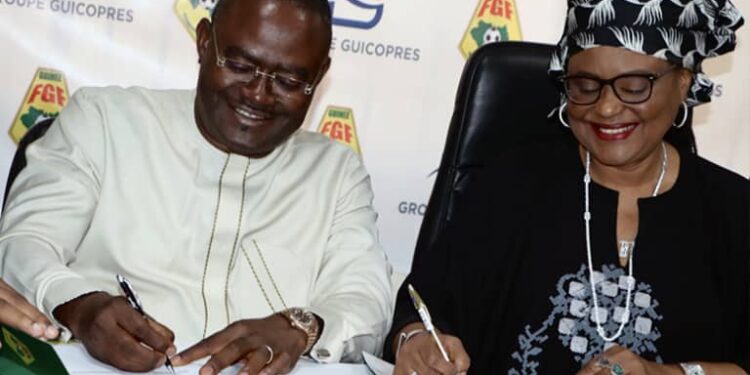 Football : La FGF signe un contrat de sponsoring avec Guicopres SA