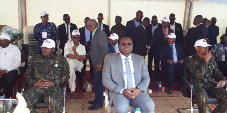 Matoto nord France : Dr Bernard Goumou premier ministre procède la remise officielle des clés