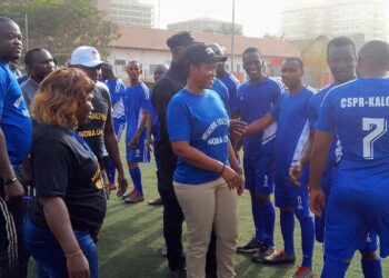 Police Nationale : Un tournoi de football à la mémoire de feu commissaire  » NOBA »
