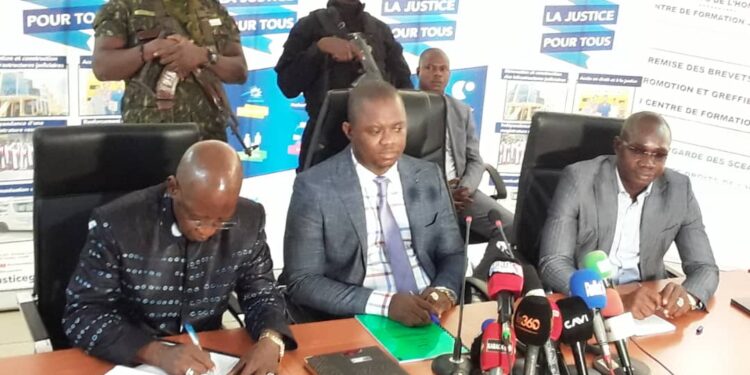 Guinée : Le ministre de la Justice, Alphonse Charles Wright se prononce sur le cas de Foniké Manguè