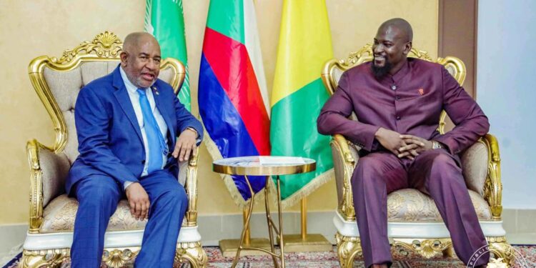 Visite de travail : Le Président de l’Union des Comores, Azali Assoumani à Conakry