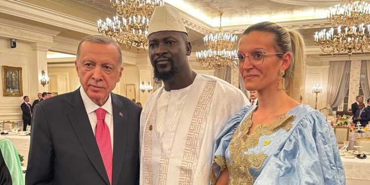 Investiture d’Erdogan : Les aventures turques de Mamadou Doumbouya