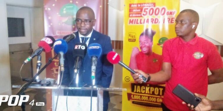 LONAGUI : Un guinéen rafle le jackpot de 1.202.000.000 GNF