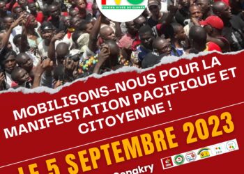manif des Forces Vives de Guinée : Le Comité d’Organisation donne la situation évolutive