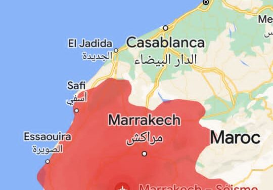 Séisme : Solidarité du REMAPSEN au peuple du Maroc