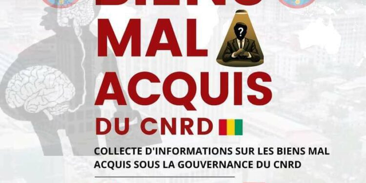 Guinée : Le FNDC sur les biens mal acquis sous la gouvernance du CNRD.