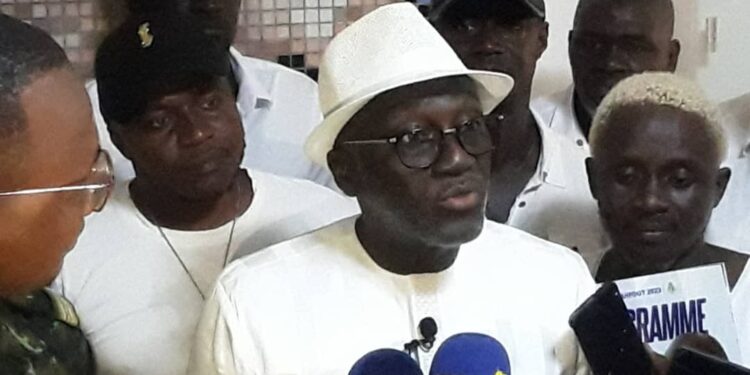 Élection Féguifoot : AKB dépose officiellement sa candidature