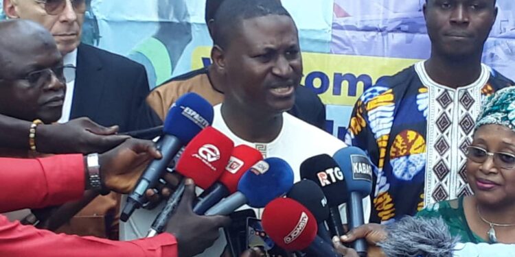 Transport/SOGEAC : Le DG Namory Camara devant les medias pour présenter le bilan des activités de l&rsquo;exercice 2023