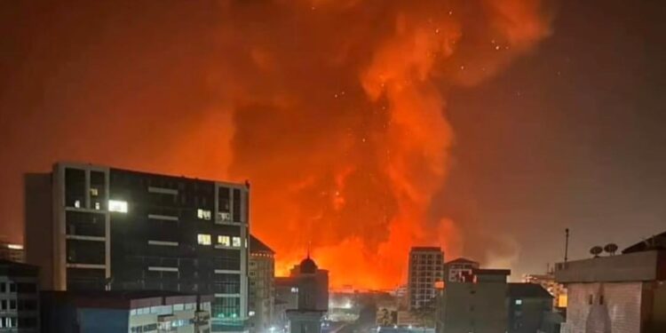 Incendie du dépôt de carburant : L&rsquo;ex-président Alpha Condé exprime sa compassion