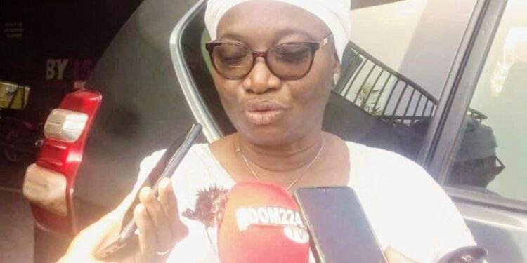 Actualités : Hadja Andrée Touré au chevet des sinistrés