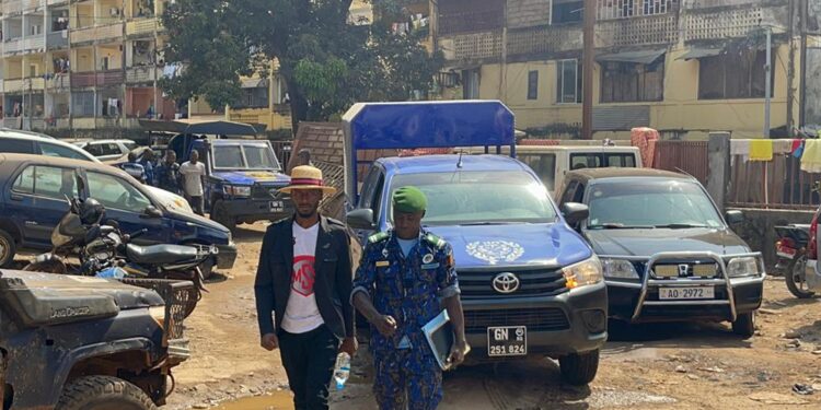 Guinée/Urgent : Le S/G du SPPG Sekou Jamal Pendessa déféré à la maison centrale de Coronthie