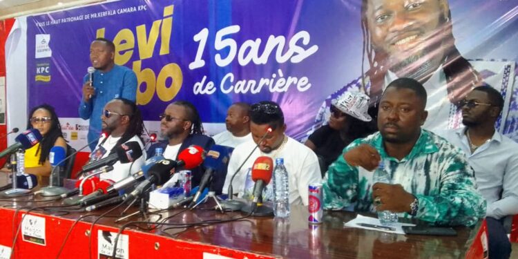 Guinée : 15 ans de carrière de Levi Bobo, 23 février au palais du peuple