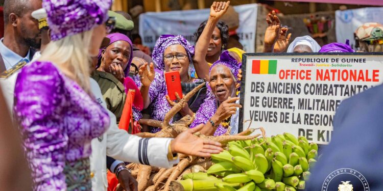 Célébration du 8 mars : La Première Dame, Madame Lauriane Doumbouya, préside la cérémonie