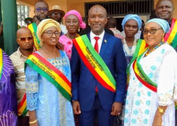 Installation de la Délégation Spéciale de Ratoma : Les premiers mots de Mme Bah Hadjiratou Diallo