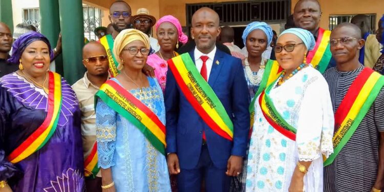 Installation de la Délégation Spéciale de Ratoma : Les premiers mots de Mme Bah Hadjiratou Diallo