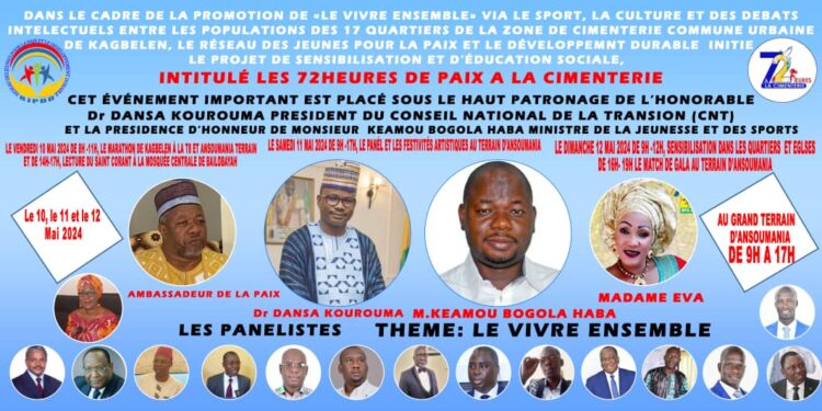 Cohésion sociale : Le RJPDD organise les 72 heures de paix à Cimenterie