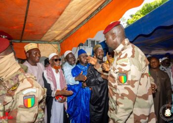 Tabaski 2024 à Kankan : Les autorités religieuses et morales présentent leurs vœux au Président Général Doumbouya