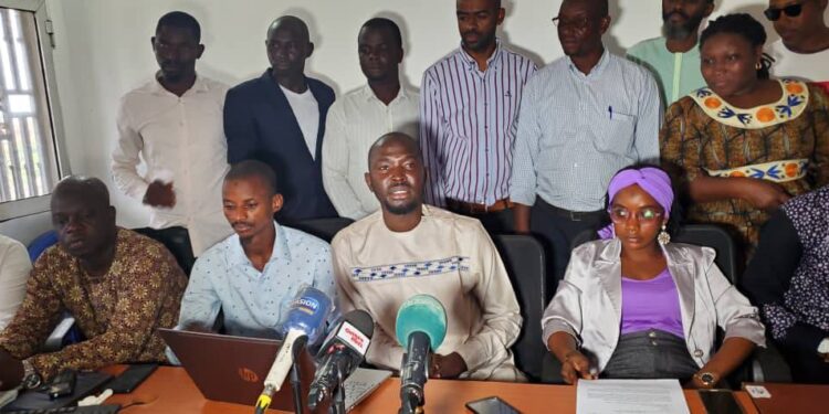 Crise médiatique en Guinée : Le Forum des Forces Sociales de Guinée, encourageant le Mouvement Syndical à plus de solidarité au SPPG
