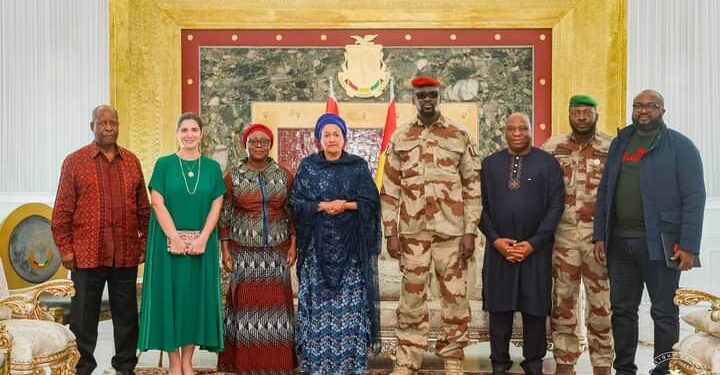 Guinée : La Vice-secrétaire Générale de l’ONU reçue en audience par Président Mamadi Doumbouya