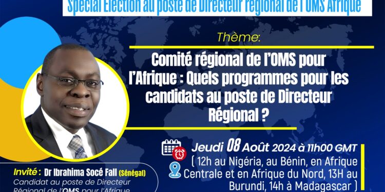 Santé : Vers l&rsquo;élection du nouveau Directeur Régional de l&rsquo;OMS pour l&rsquo;Afrique