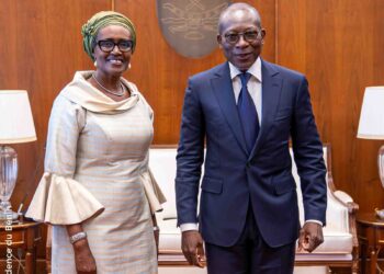 Fin de la visite officielle de la Directrice Exécutive de l’ONUSIDA au Bénin : Madame Winnie Byanyima satisfaite des efforts fournis au niveau national