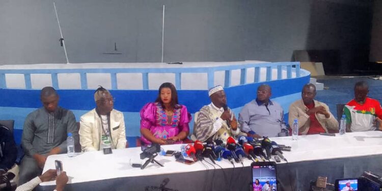 Politique : Le président Alhousseny Makanera Kaké invite les guinéens à soutenir les idéaux du CNRD