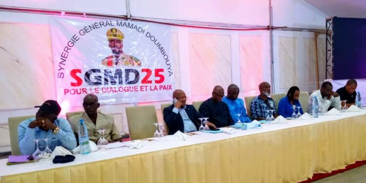 Politique : La Synergie GMD25 favorable à la candidature du président de la Transition