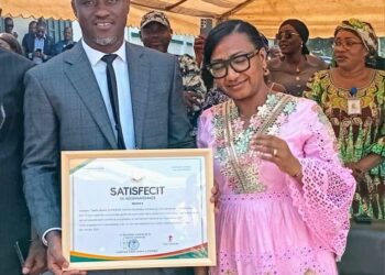 Secretariat Général du Gouvernement : Les travailleurs présentent les vœux de nouvel an au ministre