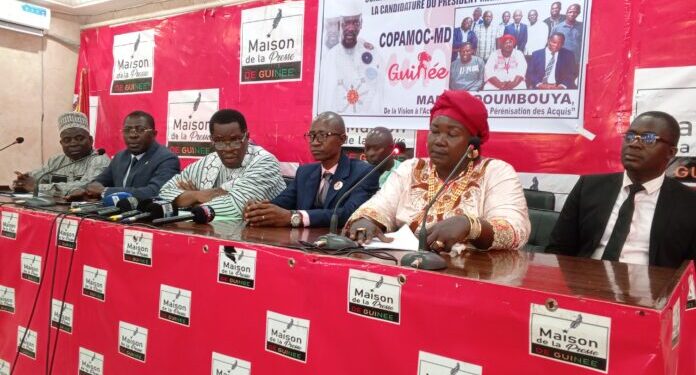 Élections 2025: Les membres du COPAMOC-MD demande au président  Mamady Doumbouya de se porter candidat  