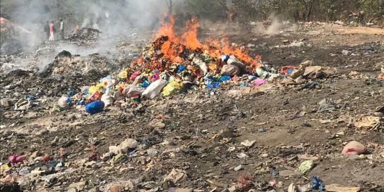 Guinée : 17 tonnes de produits impropres à la consommation incinérées par le service contrôle qualité de Labé