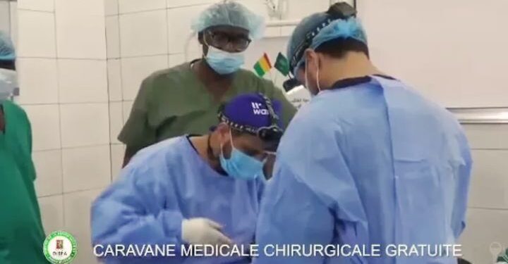 Hôpital militaire de Conakry : Lancement de la caravane médicale chirurgicale gratuite