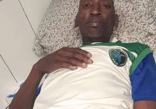 Guinée/Appel à l’aide : L’ancien défenseur du Syli Local, Naby Laye Camara dans une situation critique