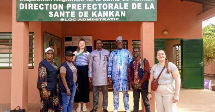 Guinée/Santé : La mission de suivi des activités du dispositif SOFIA se poursuit dans la préfecture de Kankan