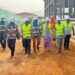Guinée : Visite des travaux de construction de l&rsquo;entrepôt moderne de la Pharmacie Centrale de Guinée