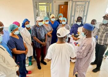 Guinée : Le Directeur Général de l’ANSS effectue une visite stratégique au Centre de Traitement des Épidémies de Mamou