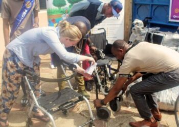 Guinée/Santé : Le Club Rotary Conakry-Ratoma vole au secours des enfants en situation d’handicap