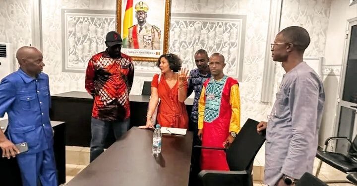 Guinée : Visite de Mme l&rsquo;Ambassadrice de la République Fédérale d&rsquo;Allemagne à l&rsquo;hôpital Régional de Kindia