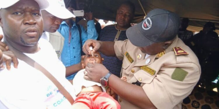 Guinée : Lancement de la campagne de vaccination contre la poliomyélite