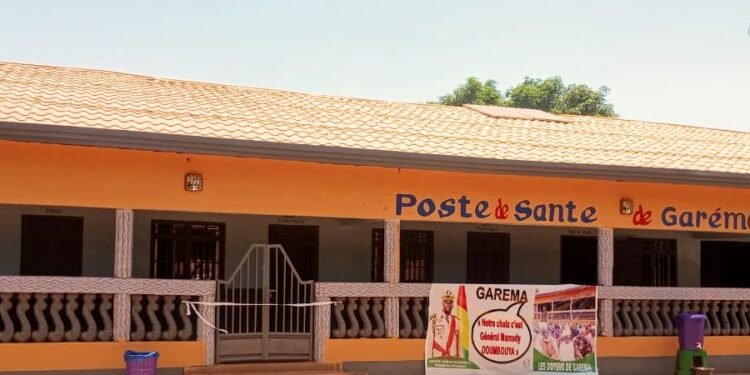 Guinée : Inauguration d&rsquo;un poste de santé flambant neuf à Séké Garéma