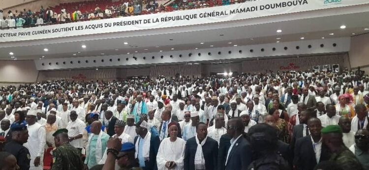 Soutien au Président de la République: le secteur privé guinéen fortement mobilisée 