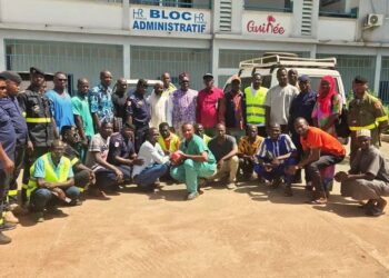 Réunion Technique à l&rsquo;hôpital Régional de Kankan : Troisième journée de la revue du Plan blanc