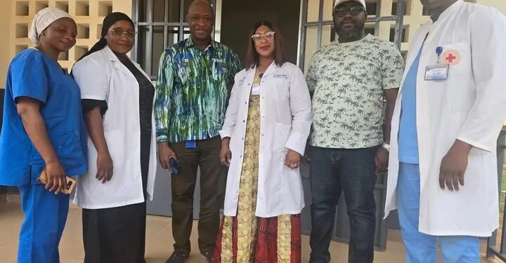 Guinée/Kankan : La mission de supervision de lutte contre le VIH et Hépatites sur le terrain