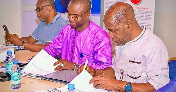Conakry : Signature d&rsquo;une convention de partenariat entre Santé Plus, la DNSV et le LCVD