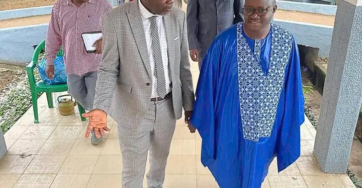 Hôpital régional de N&rsquo;zérékoré : Une mission de PASGUI conduite par Dr Oumar Ouattara…reçue par la Direction Générale