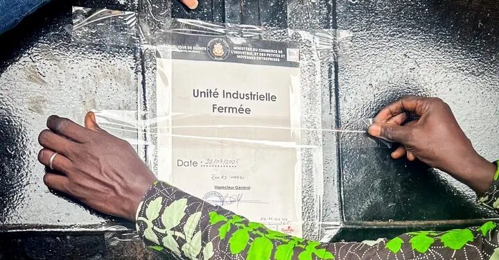 Guinée–Lutte contre les pratiques industrielles illicites : Poursuite de l’opération d’assainissement
